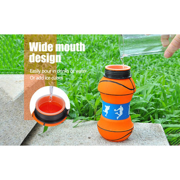 Folding Water Bottle Without BPA 550 ML
