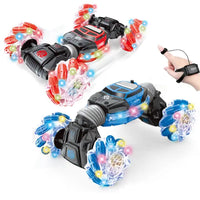 (Net) Remote Control Stunt Car - 4WD 2.4GHz Deformable Off-Road Car