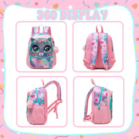 (NET) Tie Die Cat Backpack