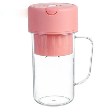 Straw Type, Juicing Cup, Portable Mini Juicer Straw Cup USB Rechargeable Electric Juicer Fruit Milkshake Blender / HS-08