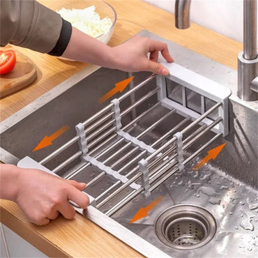 Multifunctional Drain Rack Kitchen Stainless Steel Shelving