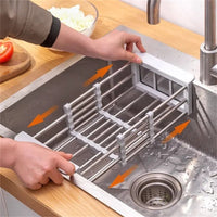 Multifunctional Drain Rack Kitchen Stainless Steel Shelving