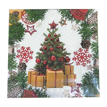 Christmas Napkin Set  ( 20 Pcs)