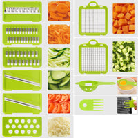 Super and Professional Multifunctional Vegetable Cutter Food Cutter Potato Cutter, Egg Separator Slicer / JD-2351 / 68726 /KN-224