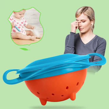 Baby Bowl Kids Rotation Smooth 360 Degrees Dining Entertaining Anti Spill Bowl
