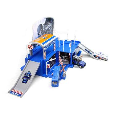 SWAT Team Police Toy Set - 8-Piece Collection of Police Cars