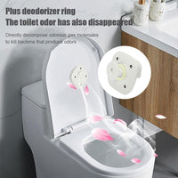 (NET) Toilet Sterilizer, Toilet Bowl Cleaner, Smart Electric UV Light Aromatherapy, Safe UV Lamp Toilet Cleaner for Washrooms Lavatories Bathrooms Restrooms / YX-530