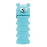 Animal Silicone Pencil Case With Cresko Closure