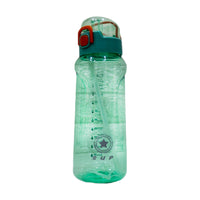 Plastic Water Bottle With Straw 1000 ML