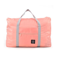 (net) New Nylon Foldable Travel Bag Unisex Large Capacity Luggage Bag