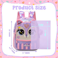 (NET) Unicorn Purple Backpack