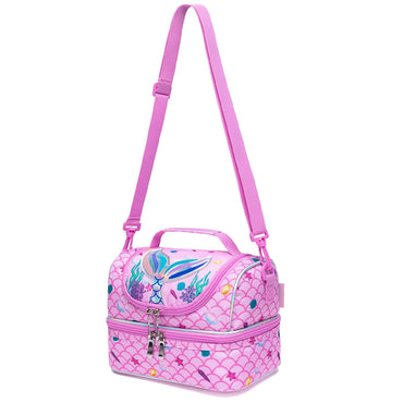 (NET) Mermaid Kids Lunch Bag Insulated Bento