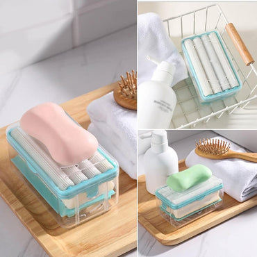 ReignSword 2 in 1 Foaming Soap Box with Roller Bubbler