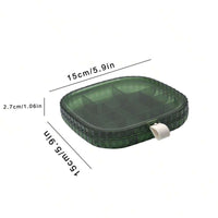 Acrylic Jewelry Organizer Storage Box Display Case Travel Earring 1 Layer / LD-1001