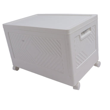 (Net) Multi-Function Storage Cabinet with Double Doors And 4 Layers