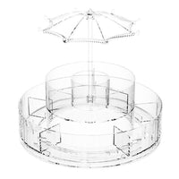360 Degree Rotating Makeup & Skincare Organizer Large Capacity 2Layers / JN-689