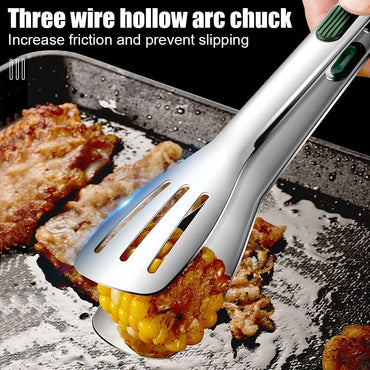 (net) Stainless Steel Kitchen Tongs