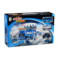 SWAT Team Police Toy Set - 8-Piece Collection of Police Cars