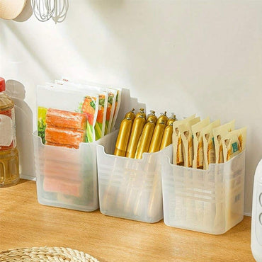 (net) 1 Pc Side Door Fridge Storage Food Organizer