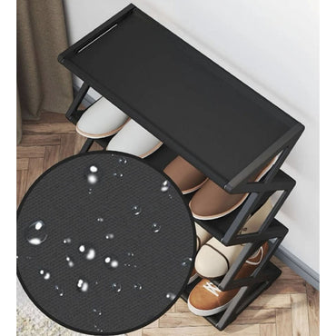 5Layers Simple X-Shaped Multi-Layer Dustproof Shoe Rack, DIY Assembly Shoe Cabinet, Multi-Purpose Storage Rack, Dormitory Shoe Rack / 81462/ YH8809-5