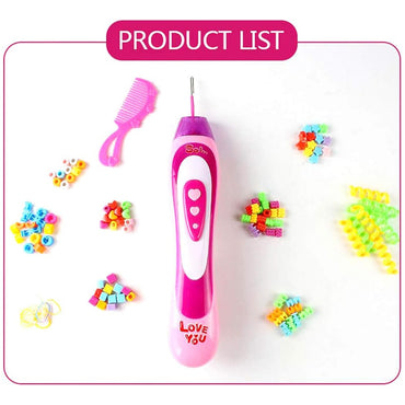 DIY Rope Bracelets Set with 9 Unique Colored Bed Shapes / 801