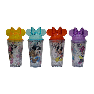 (NET) Minnie Mousse Plastic Cup 450ml