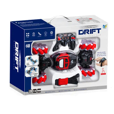 (Net) Remote Control Stunt Car - 4WD 2.4GHz Deformable Off-Road Car