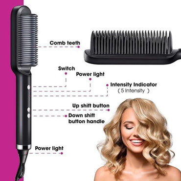 Hair Straightener comb for women & men hairstyles / FH909 / KN-233 / KQ665