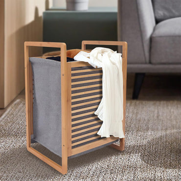 (Net) Laundry Hamper Basket - Clothes Storage Organizer for Bathroom and Bedroom / 004209