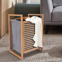 (Net) Laundry Hamper Basket - Clothes Storage Organizer for Bathroom and Bedroom / 004209