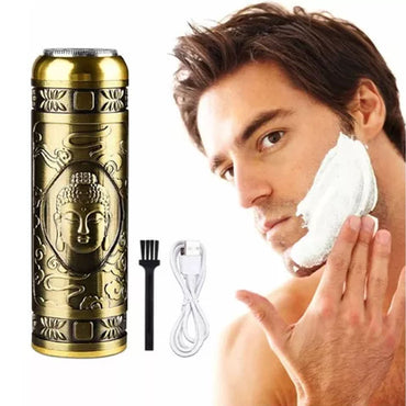 (net) Mini Electric Shaver Portable USB Rechargeable Shaver