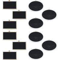 Wood Chalkboard with Blackboard Clip 2 pcs