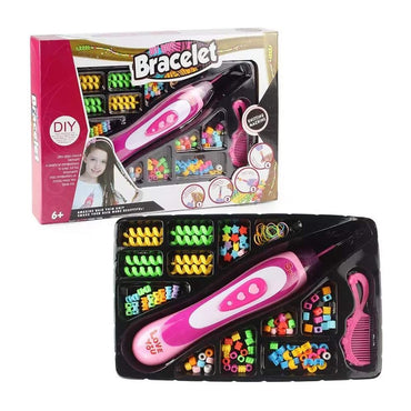 DIY Rope Bracelets Set with 9 Unique Colored Bed Shapes / 801