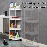 Corner Storage Rack, 3Layers Rational Use Of Corner Space Get Rid Of Clutter