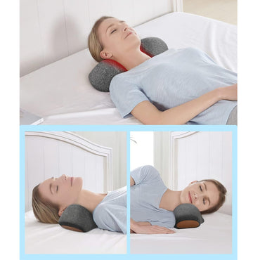 Cervical Neck Sleeping Pillow Hot Compress Relax Neck Massage