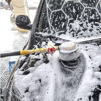 (Net) MACHSWON Rotating Car Wash Brush, Automatic Rotating Washing Brush, High Pressure Water with Soap Reservoir for Washing Car / BD-705