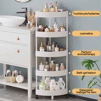Corner Storage Rack, 3Layers Rational Use Of Corner Space Get Rid Of Clutter