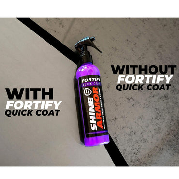 Shine Armor Fortify Quick Coat Ceramic Coating Car Wax - 3 in 1 Hydrophobic Car Polish, Waterless Wash, Shine / ZG-5557 / 972190