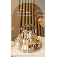 360 Degree Rotating Makeup & Skincare Organizer Large Capacity 2Layers / JN-689