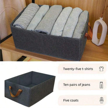 (Net) Cationic Steel Frame Storage Box, Foldable Portable Cloth Clothes Organizer Basket 40x28x18 cm