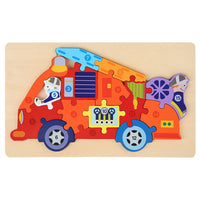 Wooden Jigsaw Puzzles Board