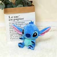 Stitch Blue Alien Monster Animated Angel Plush Toy