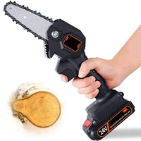 (Net) Handheld Cordless Mini Electric Chainsaw