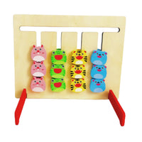 Wooden Color Picker Model Educational Game Car Design