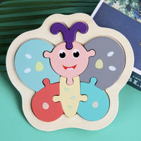 Colorful Wooden Jigsaw Puzzle For Kids
