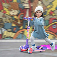 (Net) Scooter Bubble Spray 3 Wheel