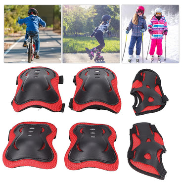 Protective Gear Set Breathable Children's Hand Protector Pad Shock Absorbing And Slip Resistant Roller Skates