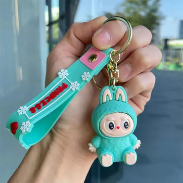 ( Net ) Princess Perch Labubu 3D Keychain