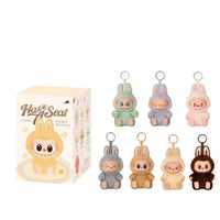 (NET) Labubu Have A Seat Series Doll Model Monster Keychain