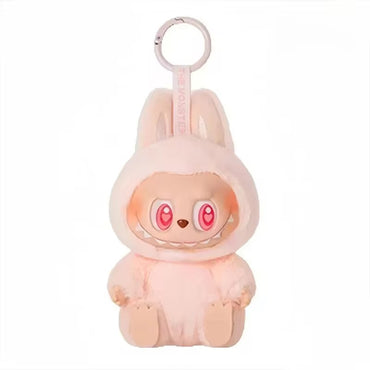 (NET) Labubu Have A Seat Series Doll Model Monster Keychain